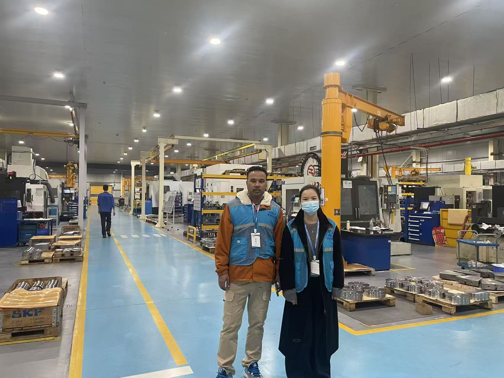 Joint SUND factory visit with local liaison team during power plant procurement project