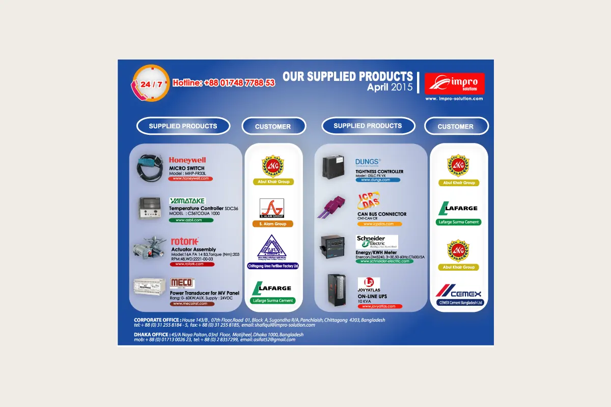 apr2015 for metering, automation and industrial control, team-handled supply reference